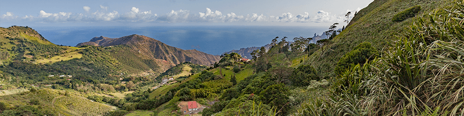 View of St Helena Island